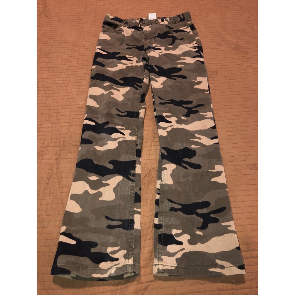 Faded Glory Camo Stretch Size 10 Pants Boys Youth